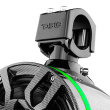 Load image into Gallery viewer, DS18 Compact Pro Towers 8in 250 Watts RMS RGB LEDs PRO-HY8.4B Included Cover Incl Black Crbn Fiber