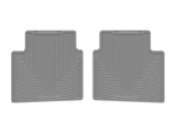 WeatherTech 24-26 Hyundai Kona Rear All-Weather Floor Mats 2nd Row - Grey