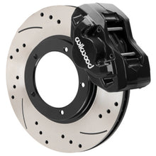 Load image into Gallery viewer, Wilwood 75-83 Porsche 911 D45 11.10in. Front Brake Kit w/ Flex Lines - Drilled Rotors (Black)