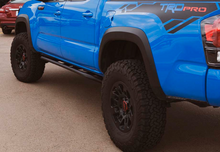 Load image into Gallery viewer, Cali Raised 05-23 Toyota Tacoma Trail Edition Rock Sliders Access Cab / Kick Out / BedLiner
