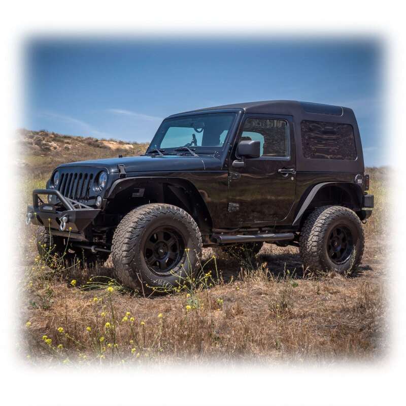 Turn Offroad 2007-2018 Jeep JK 2 Door Safari Style Hardtop Primer (Paintable) HTJKSF-M2P