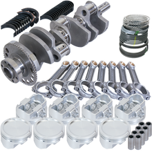 Load image into Gallery viewer, Eagle Chevy 4.8/5.3 LS 4.000in Crank 58 Tth Rlctor 6.125in I-Beam 3.780in Pistons Rotating Assembly