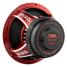 Load image into Gallery viewer, DS18 10in 350 Watts RMS 4 ohm Mid-Range Loudspeaker w/ Water Resistant Cone