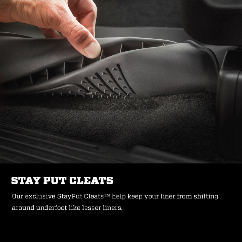 Husky Liners 2022 VW Taos X-Act Contour Black 2nd Row Floor Liners 50731