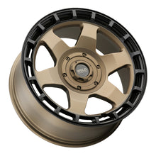 Load image into Gallery viewer, Weld Off-Road Ridge 20x9 - 8x165.1 BP - ET0 - 125.1mm CB - Satin Bronze Wheel (Black Ring)