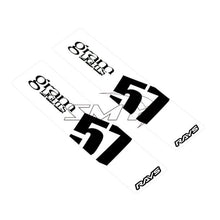 Load image into Gallery viewer, Gram Lights 57DR/57CR Spoke Sticker White (2 PCS) - GTR Auto