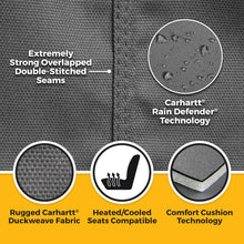 Load image into Gallery viewer, Covercraft 04-08 Ford F-150 XLT Carhartt PrecisionFit Custom Front Row Seat Covers - Gravel