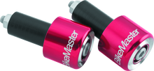 Load image into Gallery viewer, BikeMaster Anodized Aluminum Barend Pair - Red