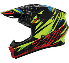 Load image into Gallery viewer, THH Helmets T710XR Assault Yellow/Red - Medium