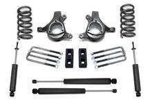 Load image into Gallery viewer, MaxTrac 99-06 GM C1500 2WD V6 5in/3in Spindle Lift Kit