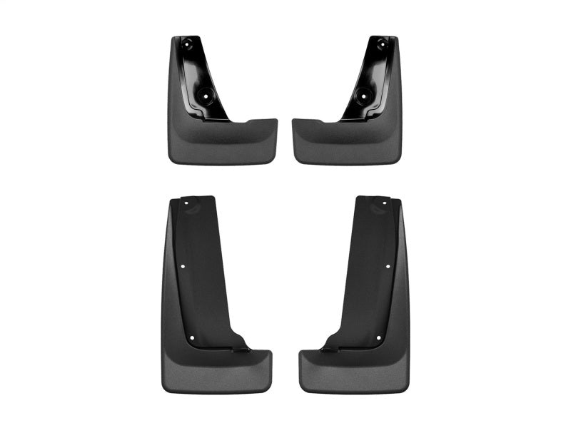 WeatherTech 25-25 Hyundai Tucson Front & Rear Mudflaps - Black 110139-120196