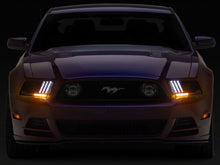 Load image into Gallery viewer, Raxiom 13-14 Ford Mustang LED Projector Headlights SEQL Turn Signals- Black Housing (Clear Lens)