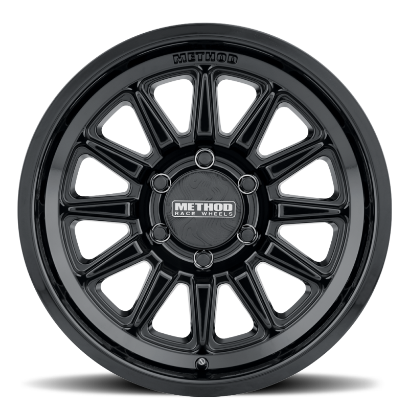 Method MR323 - 17x8.5 / 6x5.5 / ET 25 / 106.25 CB - Gloss Black MR323785601325