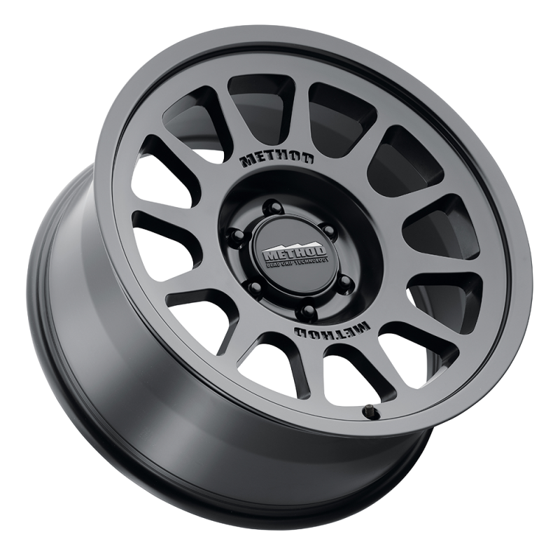 Method MR703 Bead Grip 18x9 12mm Offset 6x5.5 106.25mm CB - Matte Black MR70389060312N