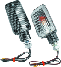 Load image into Gallery viewer, BikeMaster Universal Ministalk Marker Light Carbon/Clear