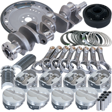Load image into Gallery viewer, Eagle Ford 302 3.400in Crank 5.400in I-Beam Rods 4.000in Pistons 157 Tooth FP Balanced Assembly
