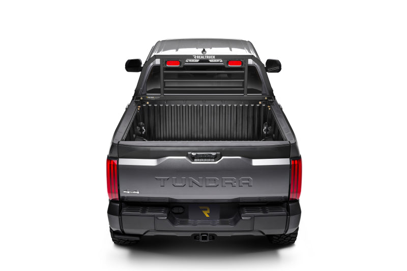 BackRack 08-24 Chevrolet Silverado / 04-24 Ford F-150 SRL Rack Lighted Shortened Frame ONLY Req. HW