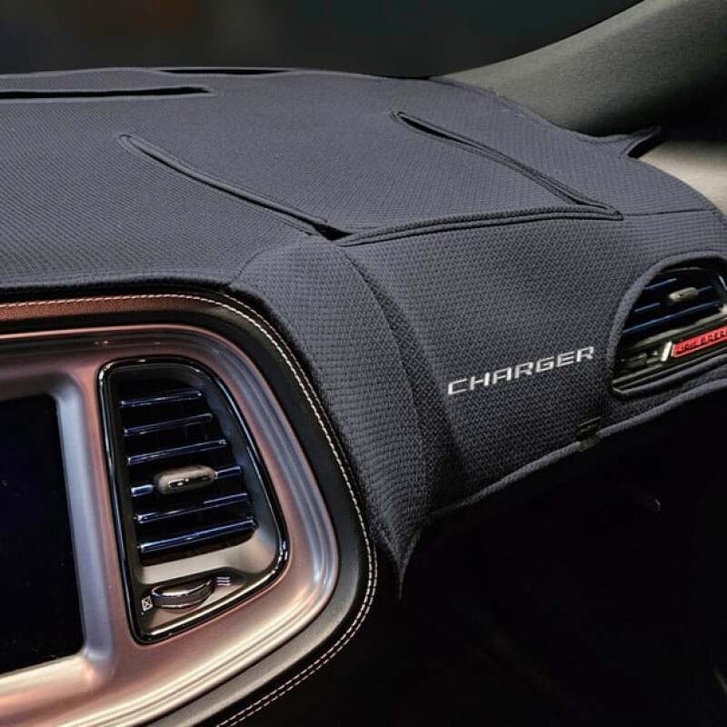 Covercraft 06-07 Dodge Charger - w/Climate Sensor Limited Edition Custom Dash Cover w Logo 61649FE13-00-76