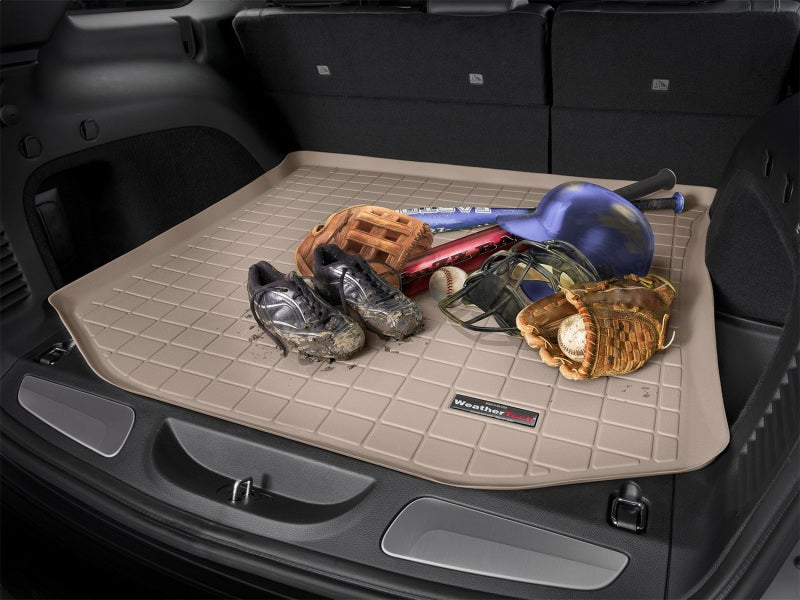 WeatherTech 23-26 Toyota Sequoia Trunk Cargo Liner w/Bumper Protector - Grey 421666SK