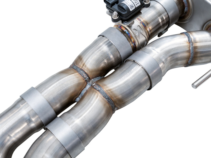 AWE 2024+ Ford Ranger Raptor 3.0L Switchpath Cat-Back Exhaust - Chrome Silver Tips 3025-32306