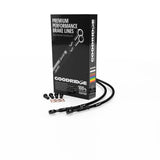 Goodridge 18-19 CL Harley-Davidson FLTRXSE CVO Road Glide Black Clutch Line w/Black Fitting