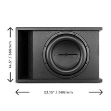 Load image into Gallery viewer, DS18 Single 12in 1000 Watts RMS ZXI12.2D Loaded Ported Enclosure w/ Subwoofer