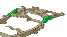 Load image into Gallery viewer, Rust Buster Avalanche/Suburban/Yukon Over Axle Frame Repair Kit - Right