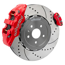Load image into Gallery viewer, Wilwood 20-23 Chevy Corvette C8 Aero4 Red Rear Big Brake Kit - Drilled &amp; Slotted