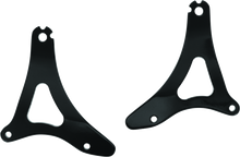 Load image into Gallery viewer, Kuryakyn Fixed Mounts Multi-Purpose Driver &amp; Passenger Backrest 14 and Up Touring Models Black