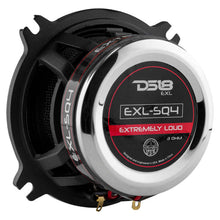 Load image into Gallery viewer, DS18 4in 60 Watts RMS 3 ohm 2-Way Coaxial Speakers And Component System w/ Fiberglass Cone