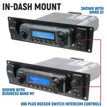 Load image into Gallery viewer, Rugged Radios Yamaha Wolverine RMAX Comp Comm Kit w/ Rocker Switch BT 2-Way STX Remote Head/ G1 GMRS
