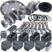 Load image into Gallery viewer, Eagle Ford 302 3.400in Crank 5.400in I-Beam Rods 4.000in Pistons 164 Tooth FP Balanced Assembly
