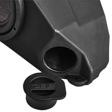 Load image into Gallery viewer, DS18 Polaris RZR Glove Box Enclosure with 10in Carbon Fiber Subwoofer Included 600 Watts RMS