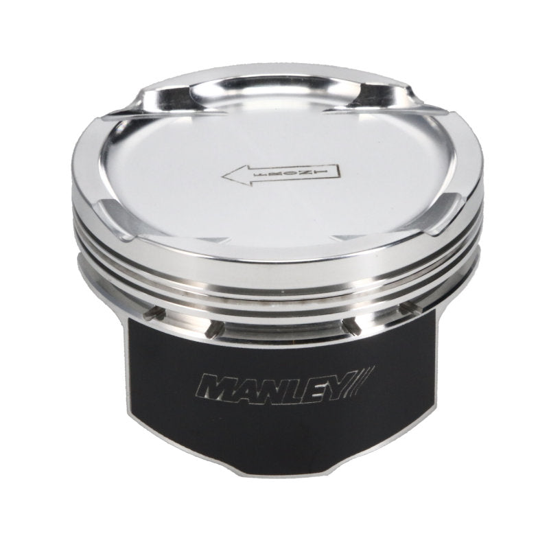 Manley 90-94 Eclipse (6 Bolt 4G63T) 85.5mm +.5mm Oversized Bore 8.5:1 Dish Pistons w/ Rings - GTR Auto