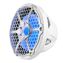 Load image into Gallery viewer, DS18 Marine Subwoofer w/ RGB Lights 12in 350 Watts RMS 4 ohm SVC White