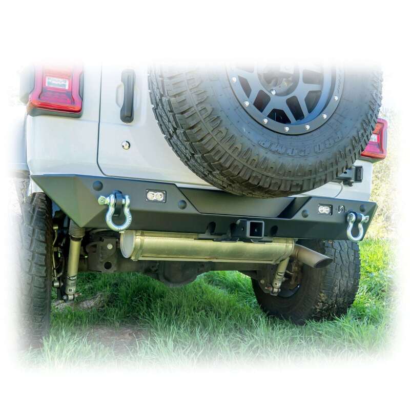 Turn Offroad 2018+ Jeep JL Rear Bumper w/ Hitch & Lights