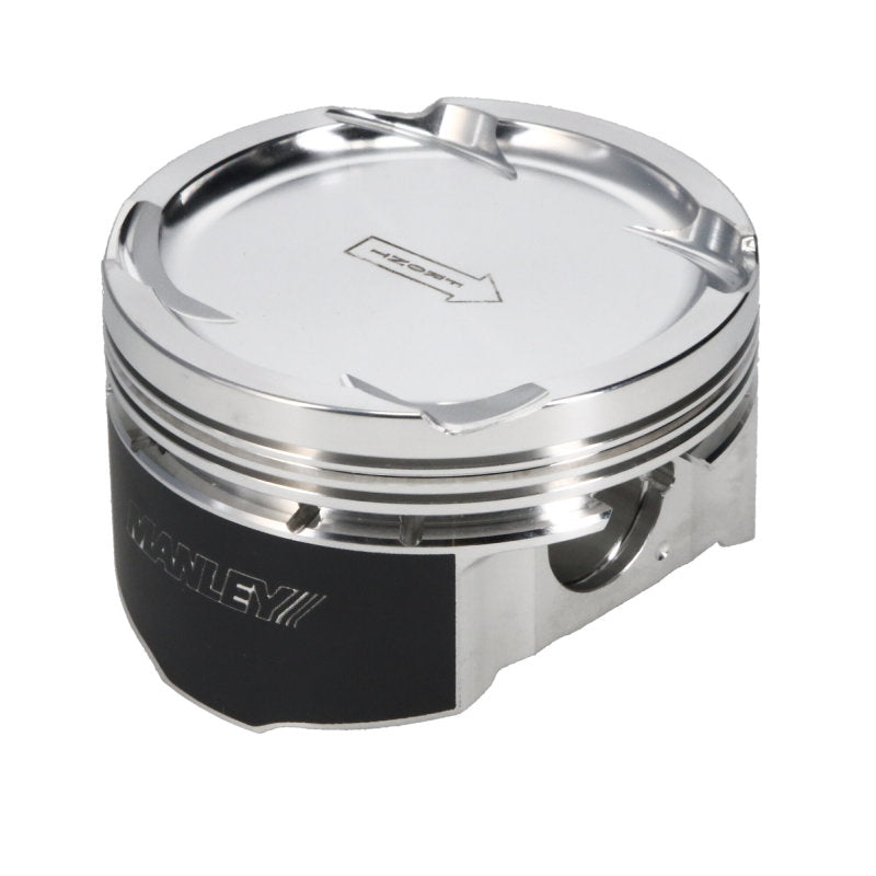 Manley 90-94 Eclipse (6 Bolt 4G63T) 85.5mm +.5mm Oversized Bore 8.5:1 Dish Pistons w/ Rings - GTR Auto
