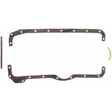 Load image into Gallery viewer, Fel-Pro OS 30912 C-1 Engine Oil Pan Gasket Set Blue Stripe cork-rubber