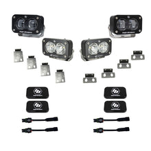 Load image into Gallery viewer, Baja Designs 21+ Ford Raptor/Bronco S2 SAE Pro Fog Pocket Light Kit Clear