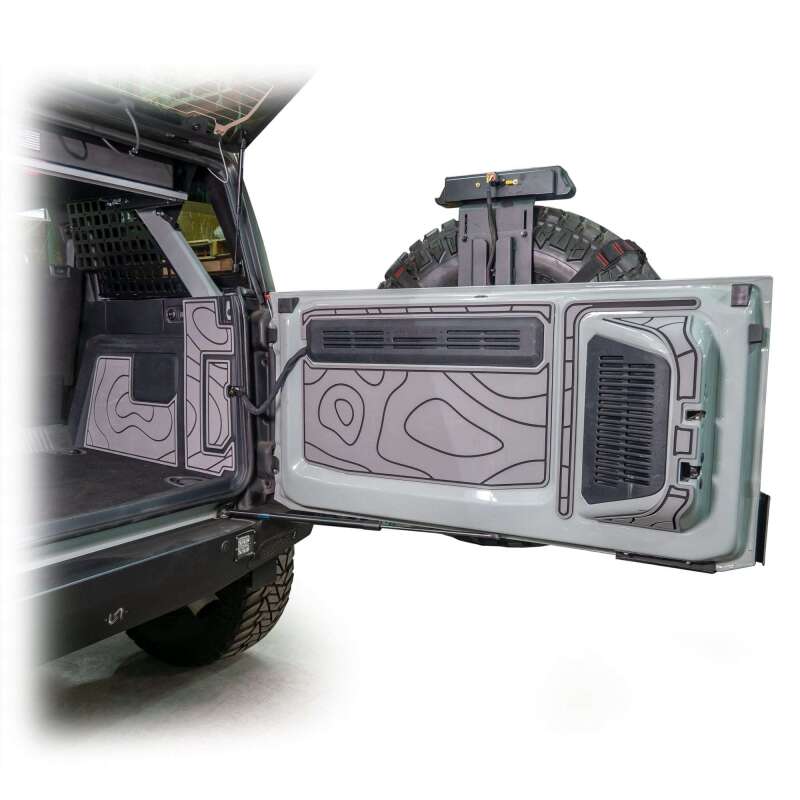 Turn Offroad 2021+ Ford Bronco Cargo Area Foam Protector Kit Black
