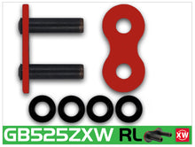 Load image into Gallery viewer, RK Chain RR525ZXW-RIVET - Red
