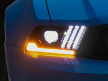 Load image into Gallery viewer, Raxiom 10-12 Ford Mustang LED Projector Headlights SEQL Turn Signals- Black Housing (Clear Lens)