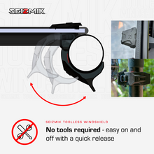 Load image into Gallery viewer, Seizmik 21-25 Honda Talon/4 Tool-less Front Windshield Hardcoded 50-55338KIT