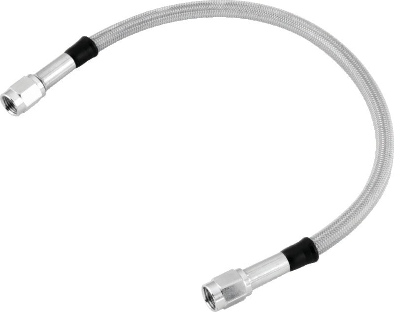 Twin Power 47 Inch Clear Coated Dot Stainless Steel Brake Hose AN-3