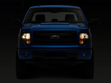 Load image into Gallery viewer, Raxiom 09-14 Ford F-150 Axial OEM Style Rep Headlights- Chrome Housing- Smoked Lens