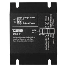 Load image into Gallery viewer, DS18 Lossless Hi/Low Converter 2-Channel Speaker Emulator Auto Turn-On