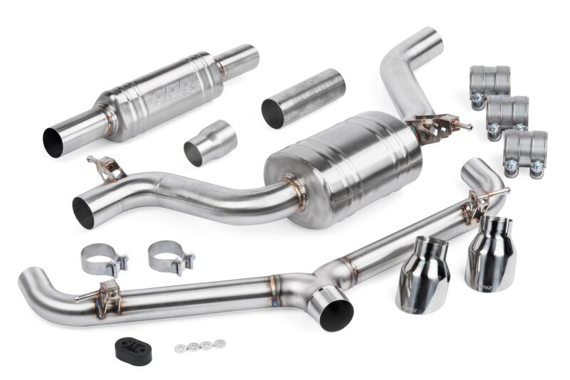 APR 18-21 Volkswagen GTI (MK7.5) Catback Exhaust System w/Front Muffler CBK0007