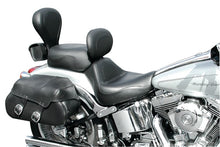 Load image into Gallery viewer, Mustang 00-07 Harley Softail Deuce Sissy Bar Pad (12 inch x 9 inch) - Black