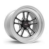 Weld S70 RT-S 15x10in / 5x114.3 BP / 6.5in. BS - Black Center - Polished Shell Wheel