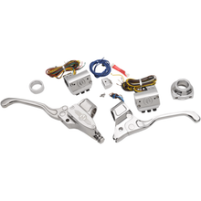 Load image into Gallery viewer, Performance Machine 9/16 Hand Control Set Cable - Chrome